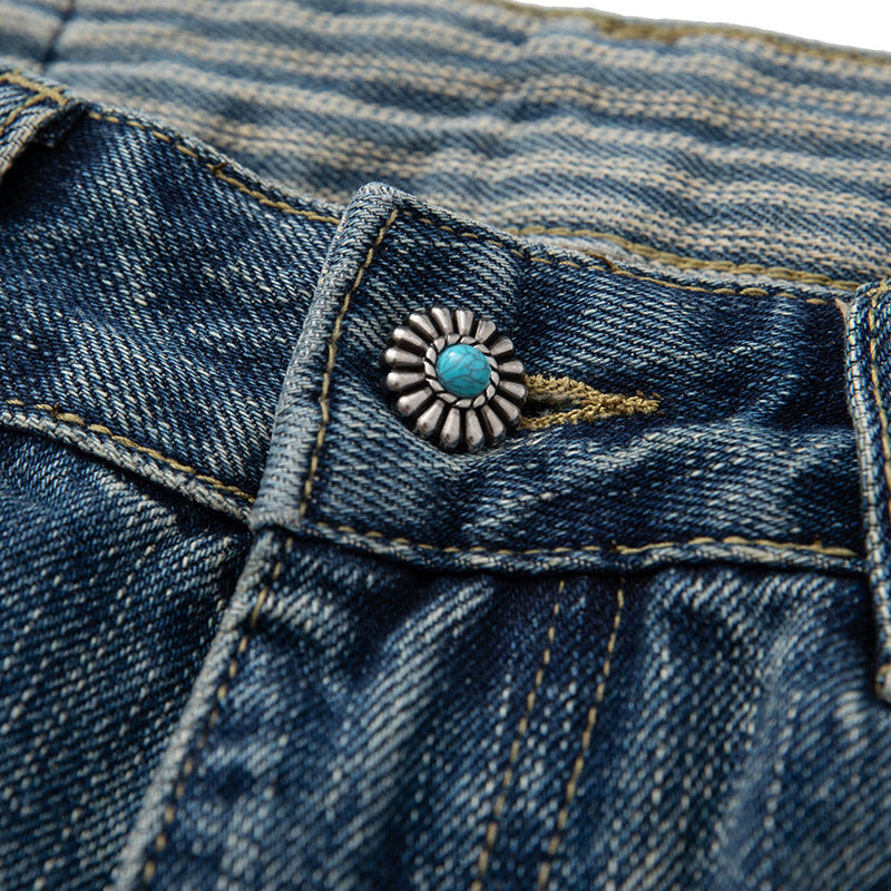 Damen Weite High‑Waist Jeans im Baggy‑Cut Nord Taschen