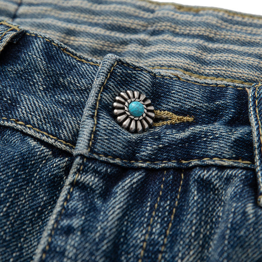 Damen Weite High‑Waist Jeans im Baggy‑Cut Nord Taschen