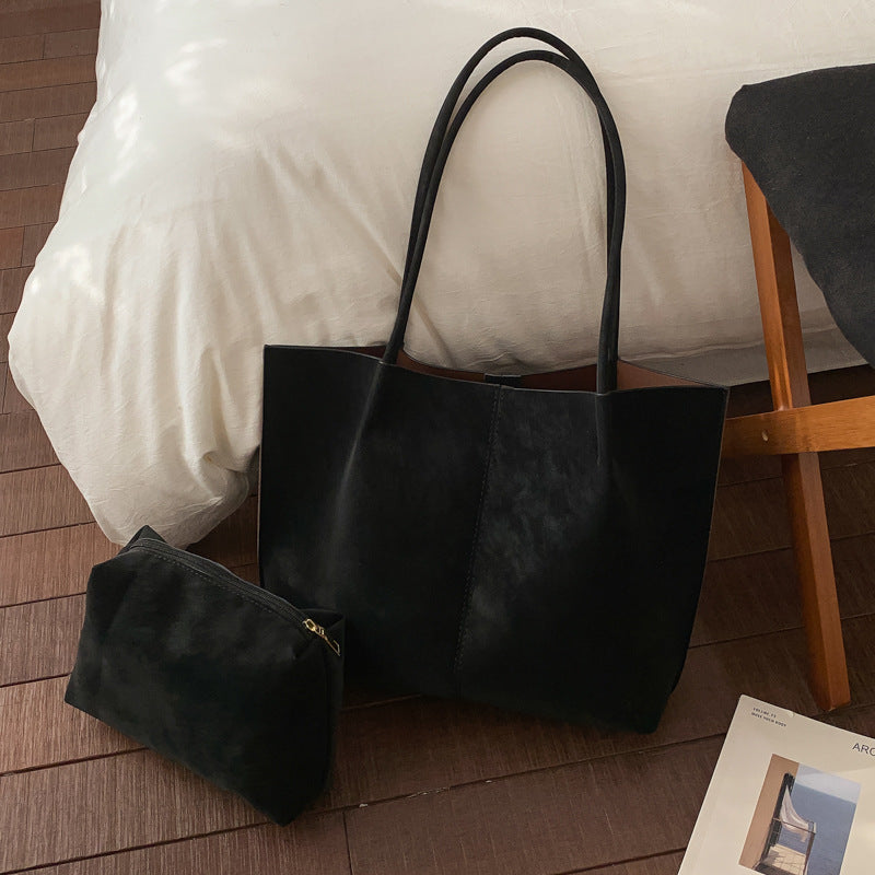Damen Handtasche im minimalistischen Design mit praktischem Innenfach Nord Taschen