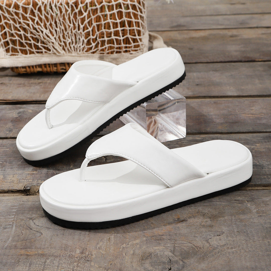 Damen Komfortable Zehensandalen mit ergonomischem Fußbett und rutschfester Sohle