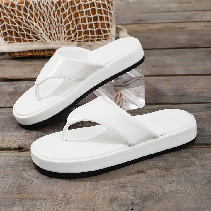 Damen Komfortable Zehensandalen mit ergonomischem Fußbett und rutschfester Sohle