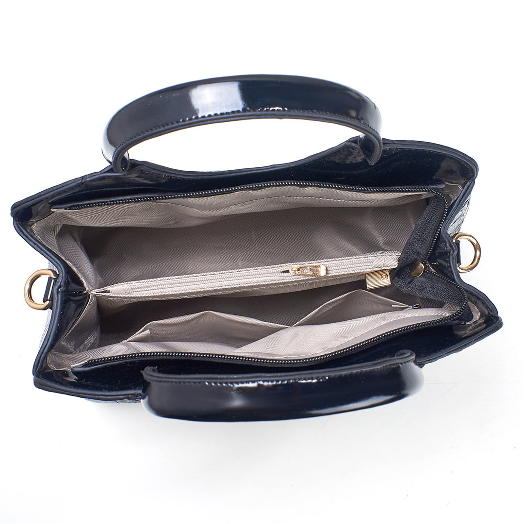 Damen elegante Handtasche mit stilvollem Griffdesign Nord Taschen