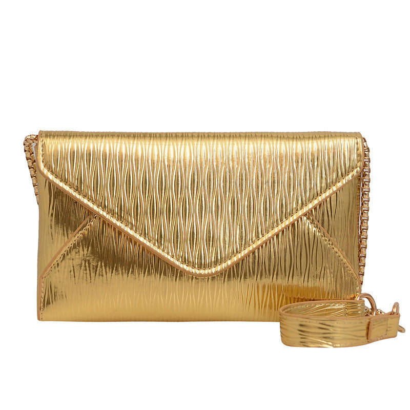 Damen elegante Clutch mit strukturiertem Design Nord Taschen