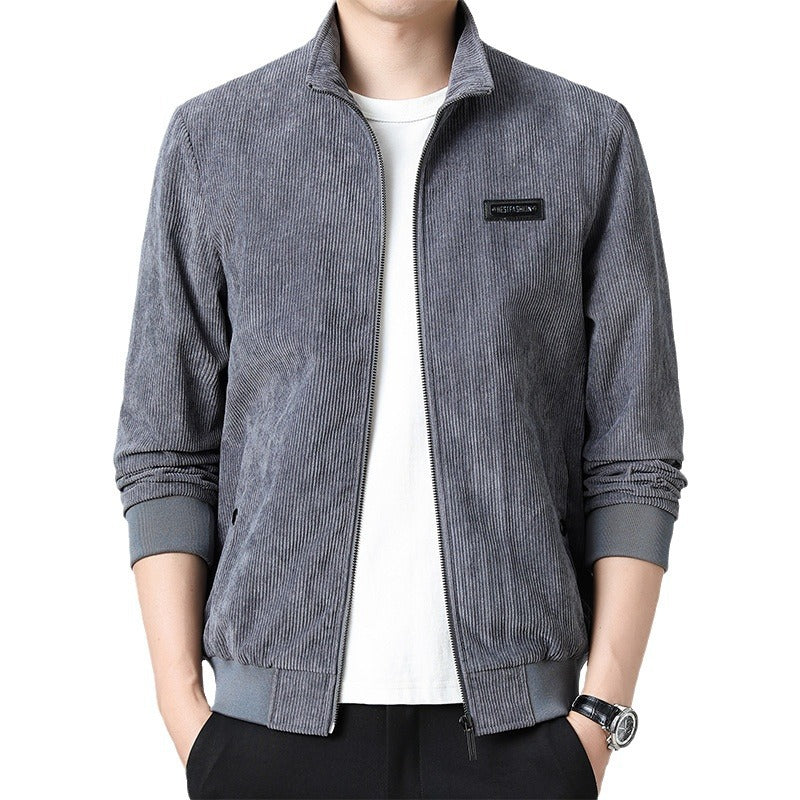 Herren Modische Steppjacke mit kragen Nord Taschen