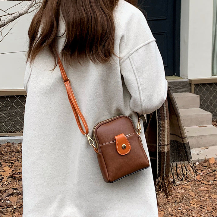 Damen Crossbody-Tasche mit praktischem Reißverschluss und stilvollem Design Nord Taschen