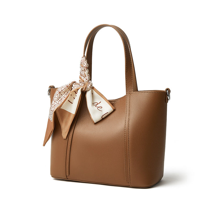 Damen Handtasche mit modischem Halstuch Nord Taschen