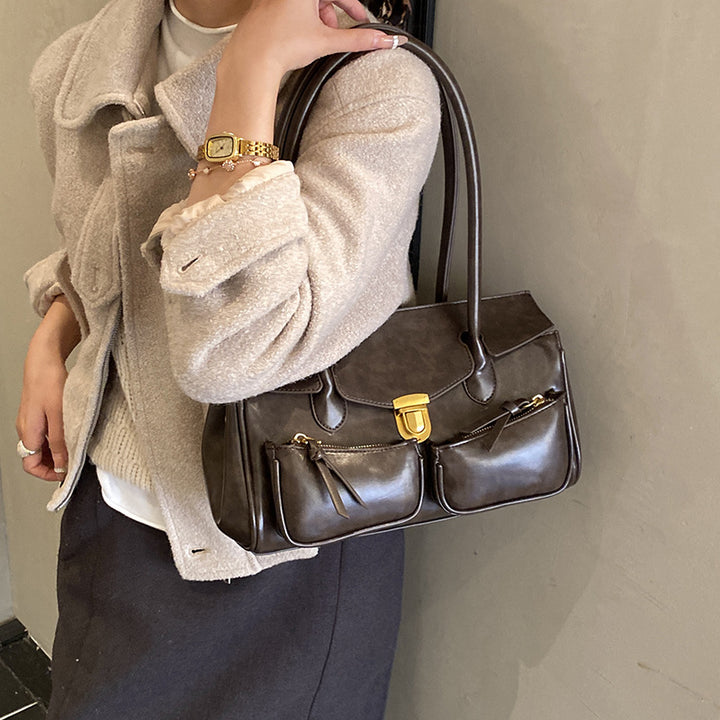 Damen Leder Handtasche Nord Taschen