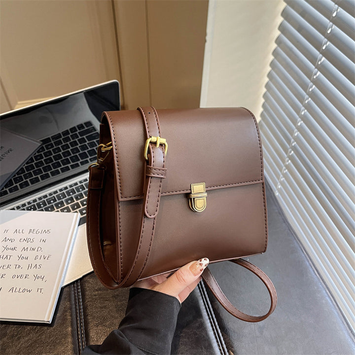 Damen elegante Umhängetasche mit klassischem Verschluss Nord Taschen