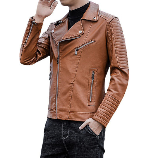 Herren Bikerjacke Nord Taschen