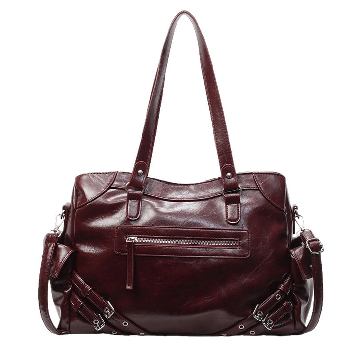 Damen Hobo-Tasche mit dekorativen Akzenten und praktischen Reißverschlussfächern Nord Taschen