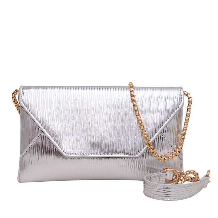 Damen elegante Clutch-Tasche mit strukturiertem Obermaterial Nord Taschen
