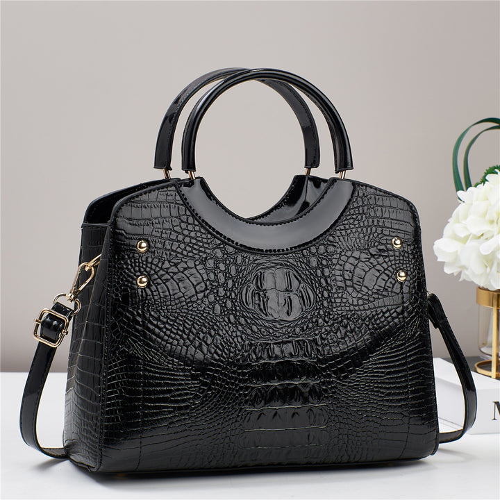 Damen elegante Handtasche mit stilvollem Griffdesign Nord Taschen
