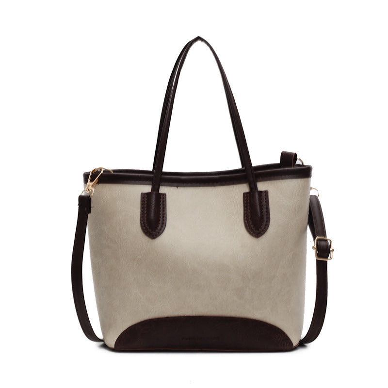 Damen Handtasche mit strukturiertem Kunstleder Nord Taschen