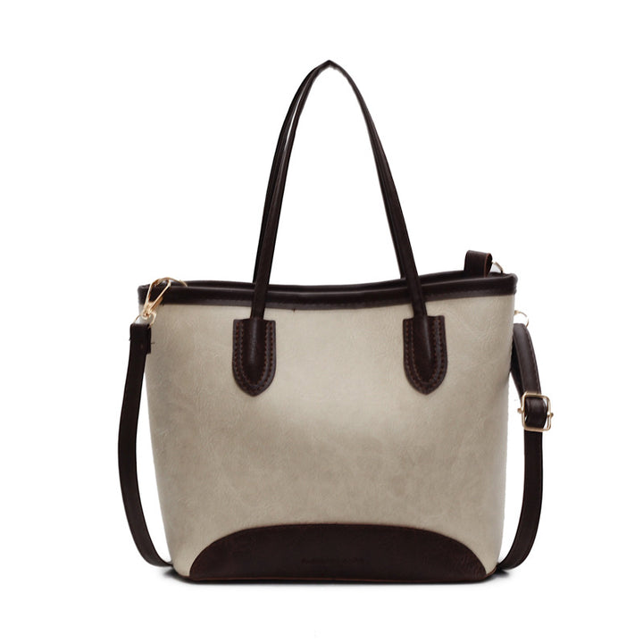 Damen Handtasche mit strukturiertem Kunstleder Nord Taschen