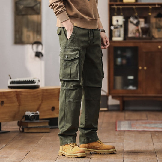 Herren Cargo-Hose mit verstärkten Kniepartien und Multifachtaschen Nord Taschen