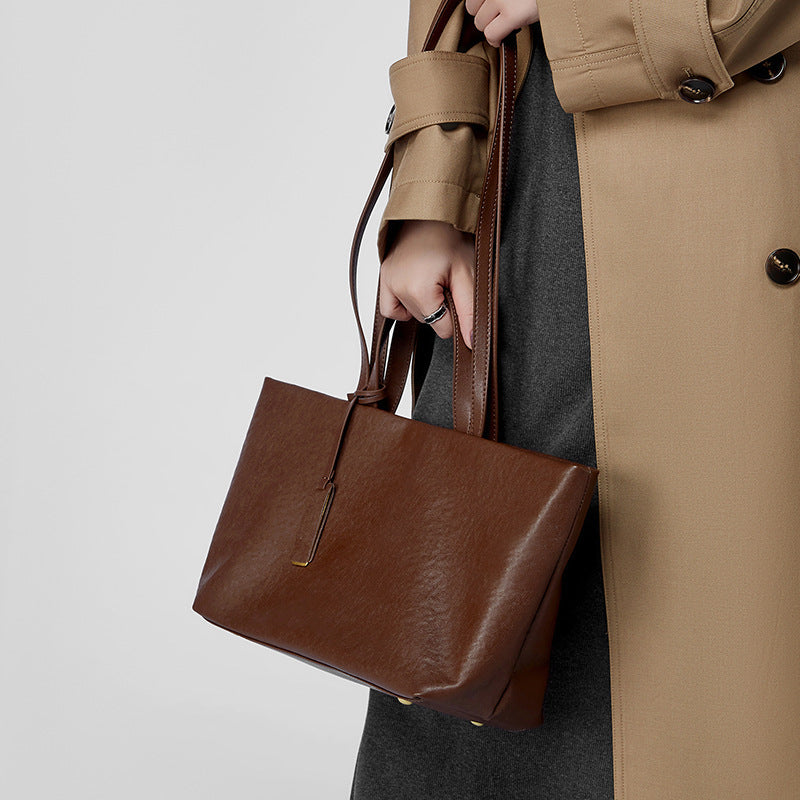Damen elegante Shopper mit abnehmbaren Schulterriemen Nord Taschen