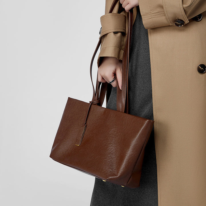Damen elegante Shopper mit abnehmbaren Schulterriemen Nord Taschen