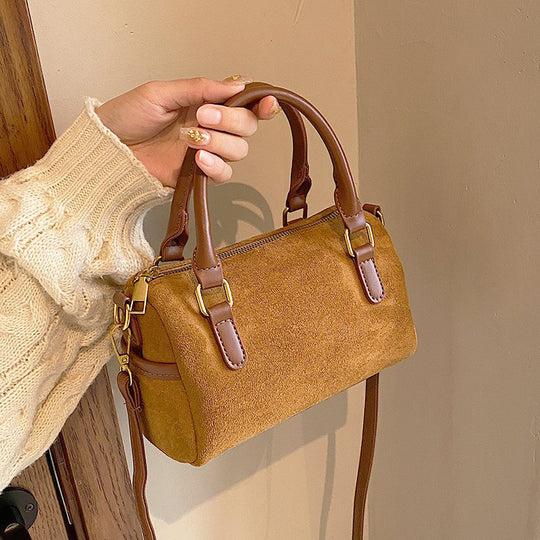 Damen elegante Umhängetasche mit luxuriösem Kunstleder und abnehmbarem Schulterriemen Nord Taschen