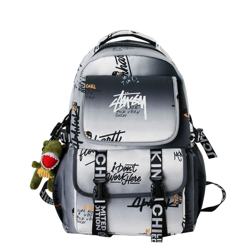 Damen Rucksack mit urbanem Graffiti-Design von Nord Taschen