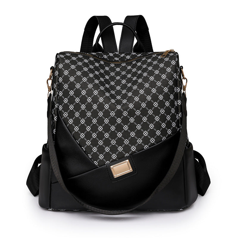 Damen modischer Rucksack mit elegantem Patchwork-Design Nord Taschen