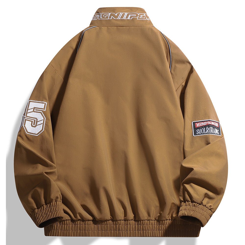Herren Freizeitjacke mit hohem Kragen Nord Taschen