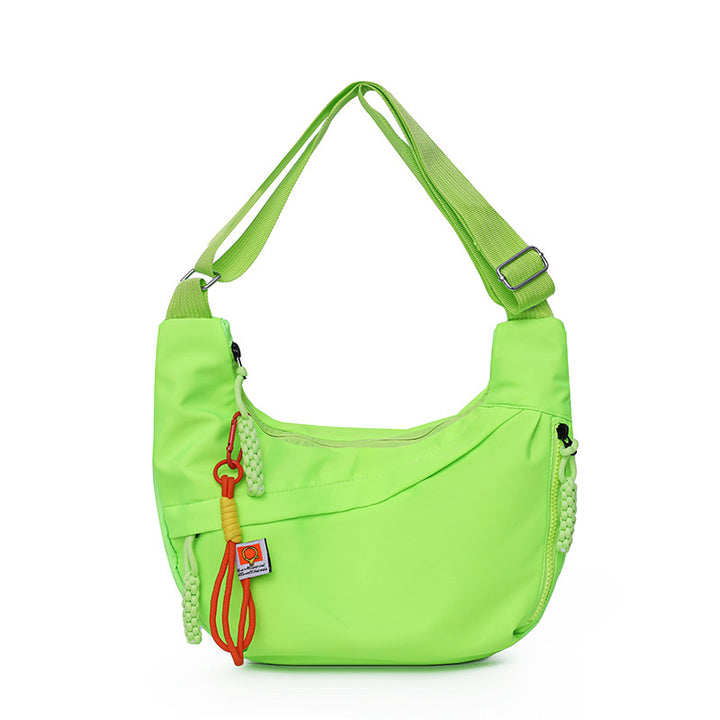 Damen praktische Schultertasche mit stylischem Reißverschluss Nord Taschen
