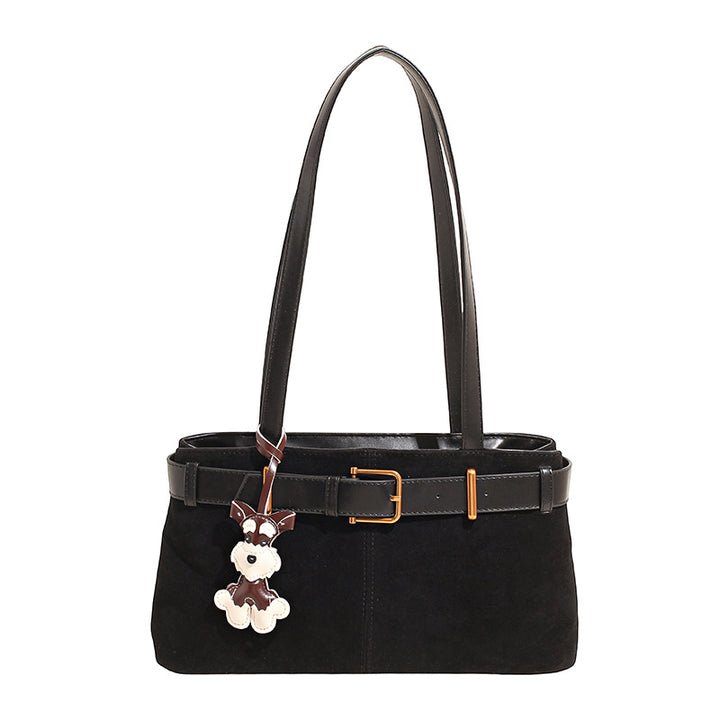 Damen Henkeltasche mit stilvollem Tieranhänger Nord Taschen