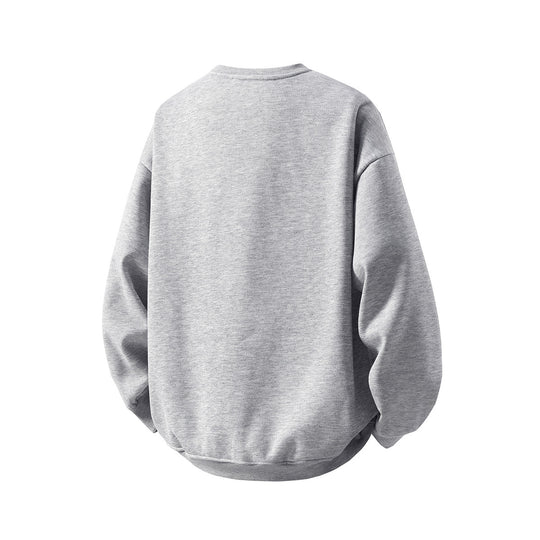 Unisex Oversized Rundhals-Sweatshirt aus French-Terry mit überschnittener Schulter Nord Taschen