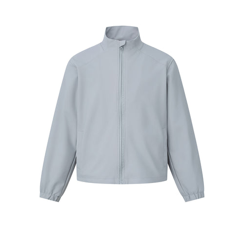 Unisex Kurz geschnittene leichte Softshelljacke mit Stehkragen und elastischen Bündchen Nord Taschen