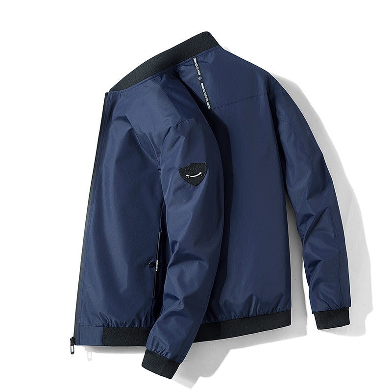Herren Urbaner Microfaser-Bomber mit wasserabweisender Membran und verdecktem Frontzip Nord Taschen