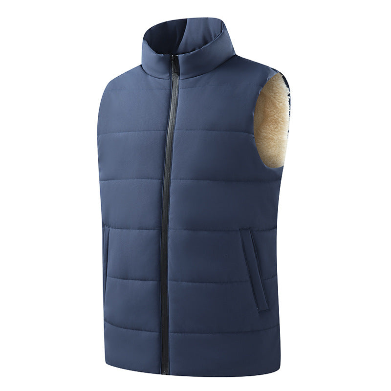 Herren Moderne Steppweste Nord Taschen