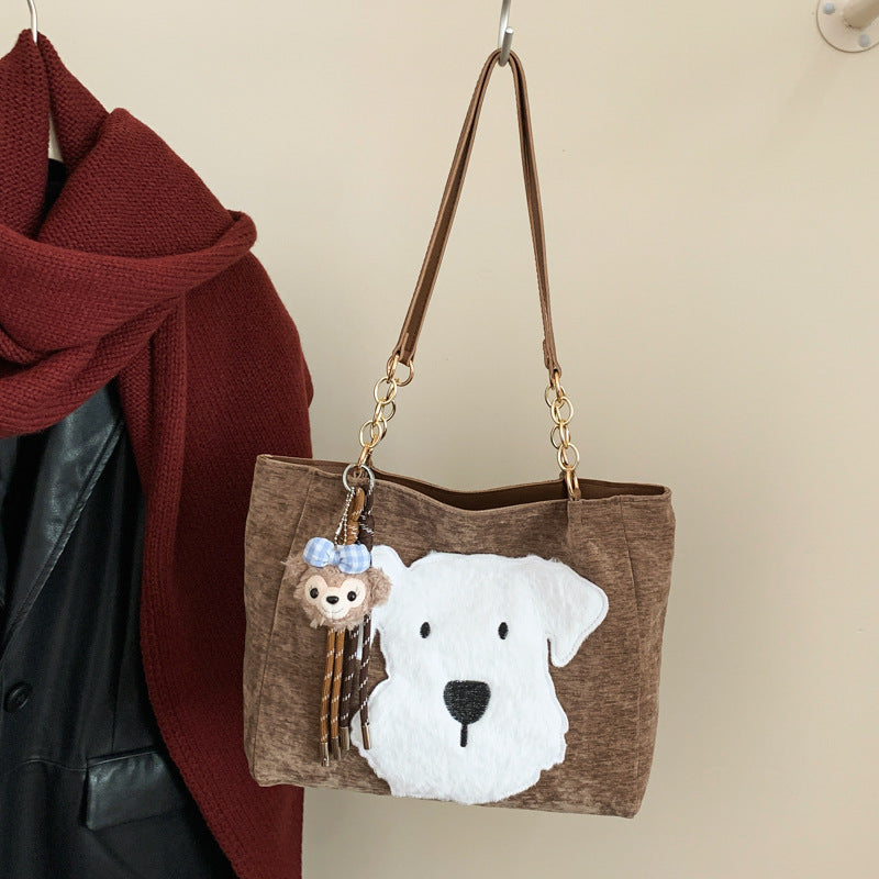 Damen Hobo-Tasche mit verspieltem Tiermotiv Nord Taschen