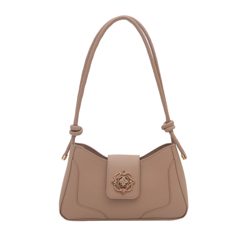 Damen elegante Schultertasche mit hochwertiger Metallverzierung Nord Taschen