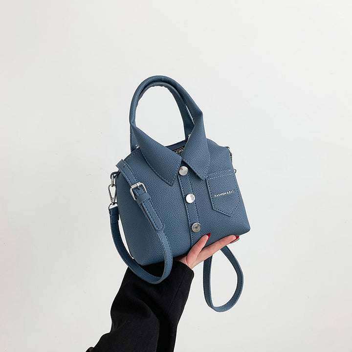 Damen Handtasche mit modischem Kragen-Design Nord Taschen