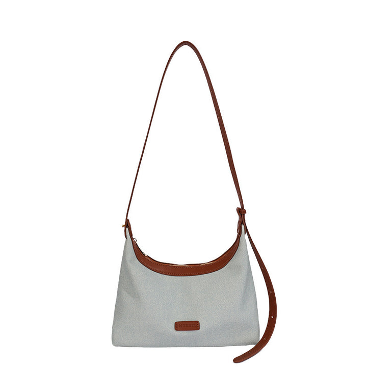 Damen Umhängetasche mit elegantem Kunstleder und praktischem Reißverschluss Nord Taschen