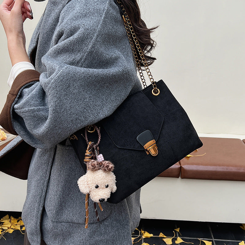 Damen elegante Clutch mit Kettenriemen Nord Taschen
