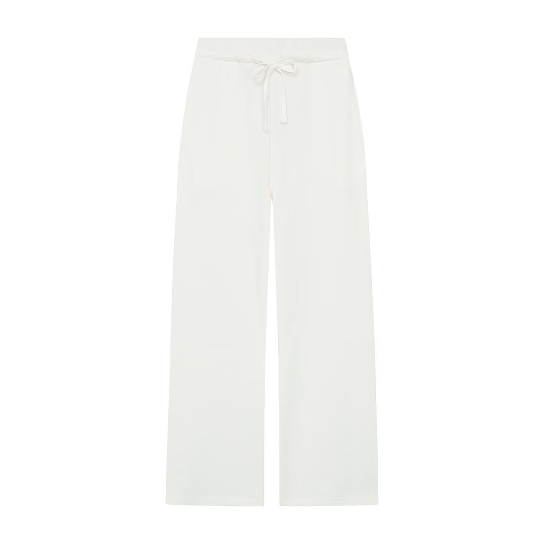 Damen Weite High‑Waist Palazzo‑Hose mit elastischem Bund und fließender Silhouette Nord Taschen