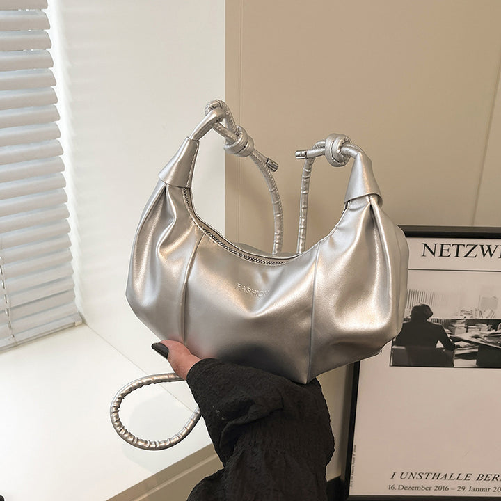 Damen Handtasche mit einzigartigem Kordelzugdesign und verspieltem Anhänger Nord Taschen