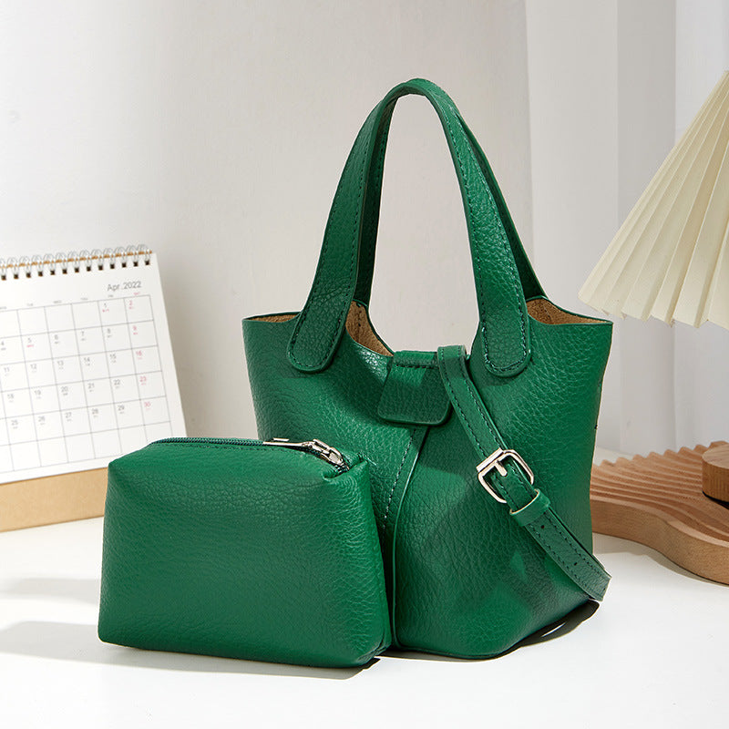 Damen Tragetasche mit abnehmbarem Kosmetiktäschchen und elegantem Design Nord Taschen