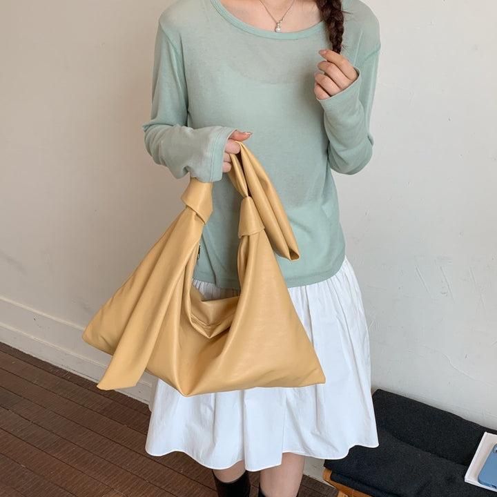 Damen Hobo-Tasche aus weichem Kunstleder mit formschönem Design Nord Taschen