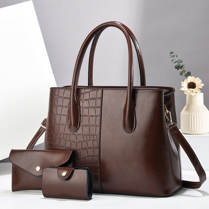 Damen Tote-Handtasche mit abnehmbarem Zubehör Nord Taschen