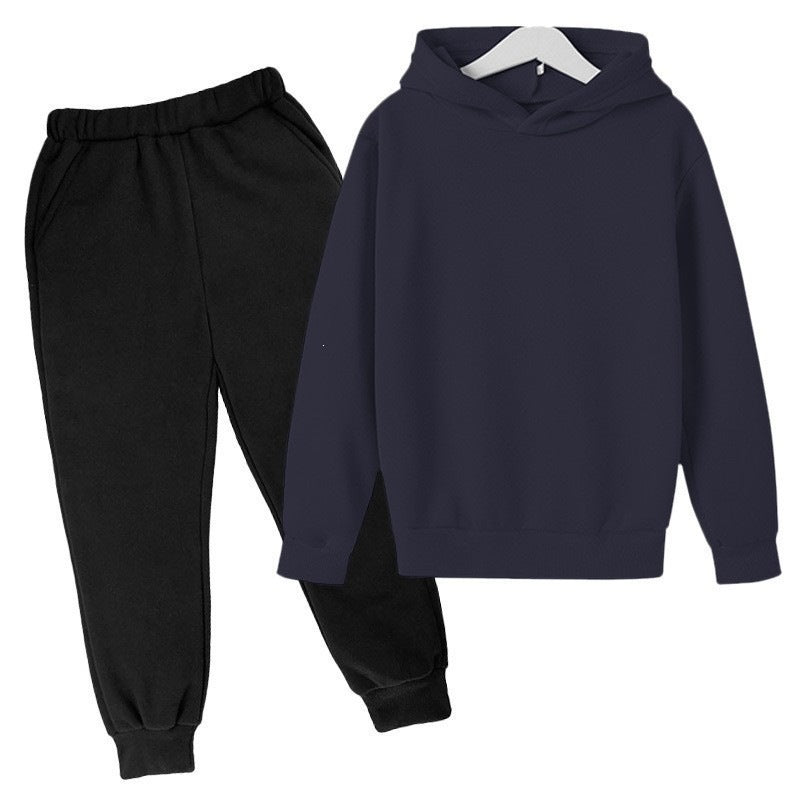 Unisex komfortables Hoodie und Jogger Set aus French Terry mit elastischem Bund und Rippbündchen Nord Taschen
