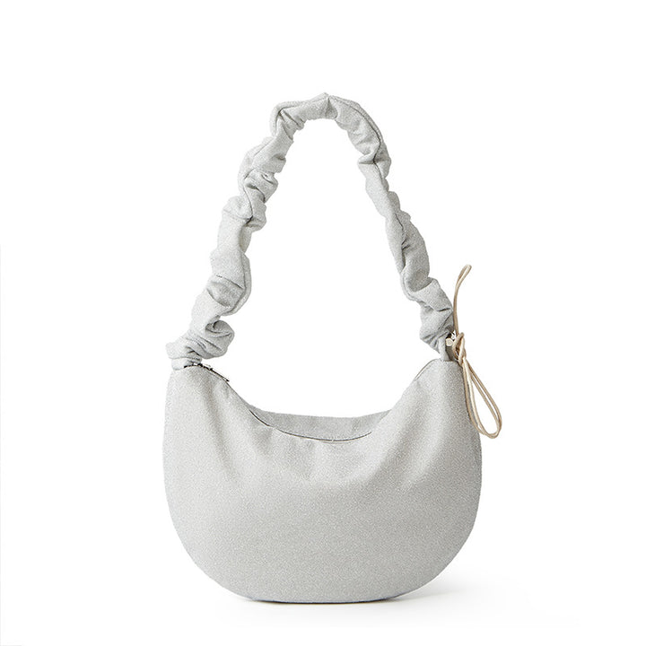Damen Hobo-Tasche mit modischem Faltendesign und hochwertiger Oberflächenstruktur Nord Taschen