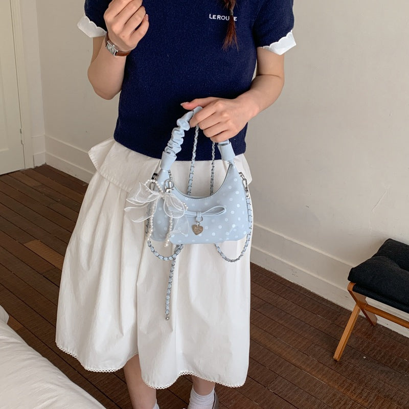 Damen Mini-Handtasche mit dekorativen Akzenten Nord Taschen