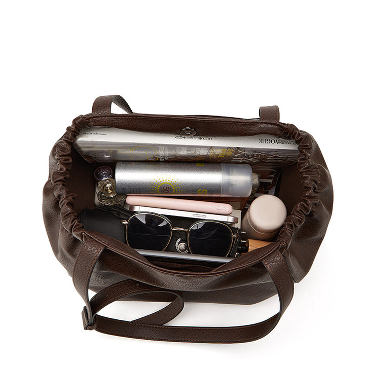 Damen Hobo-Tasche aus hochwertigem Kunstleder mit geschmeidigem Design Nord Taschen
