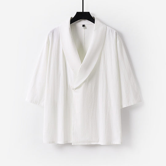 Damen Oversize Kimono-Blazer mit Schalkragen Nord Taschen