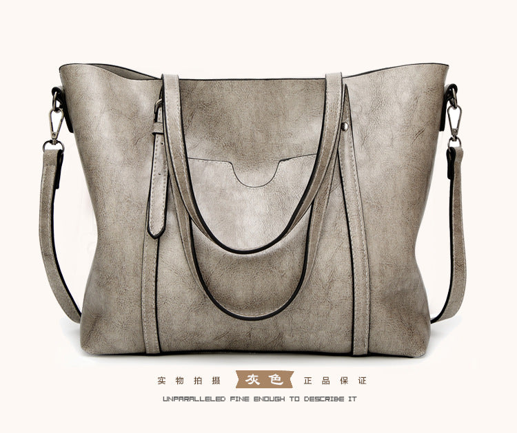 Damen Shopper-Tasche mit eleganten Griffen und praktischen Innenfächern Nord Taschen