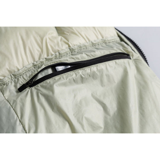 Unisex Wattierte Oversize-Steppjacke mit leichter Thermo‑Wattierung und Stehkragen Nord Taschen