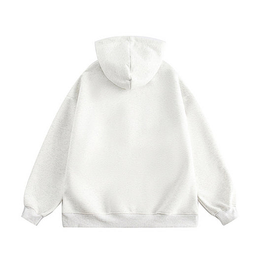 Unisex Oversize-Kapuzenjacke mit durchgehendem Reißverschluss und weichem Fleece-Innenfutter Nord Taschen