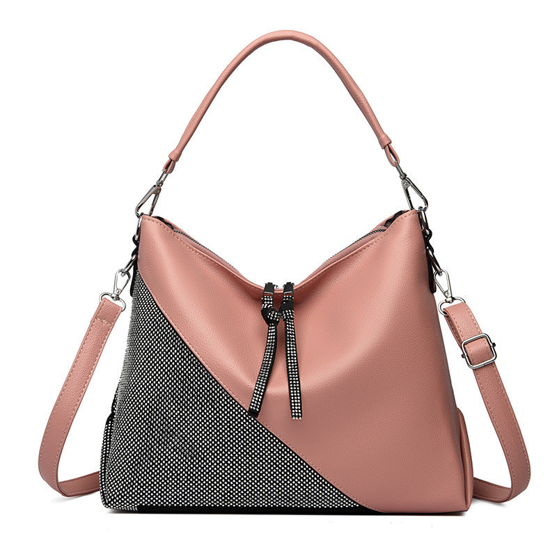 Damen moderne Handtasche mit funkelnden Akzenten Nord Taschen